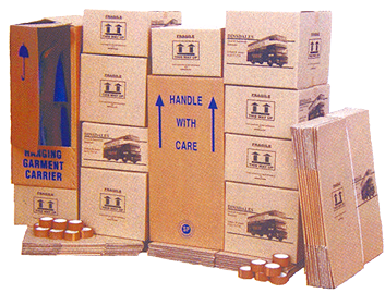 Storage Boxes at Dinsdale Removals & Storage
